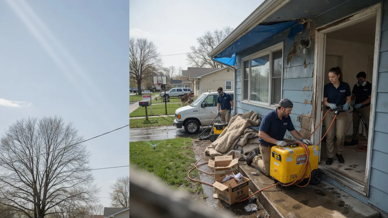 Basement Flood Cleanup in Tillatoba, MS near me